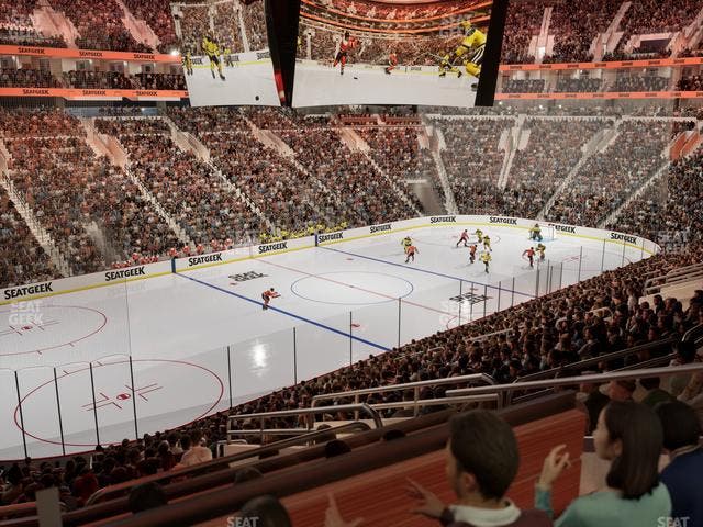 Xfinity Mobile Arena - Section C 10 W Seat View