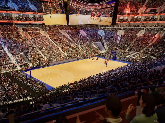 Xfinity Mobile Arena - Section C 10 W Seat View
