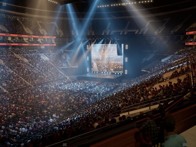 Xfinity Mobile Arena - Section C 10 W Seat View