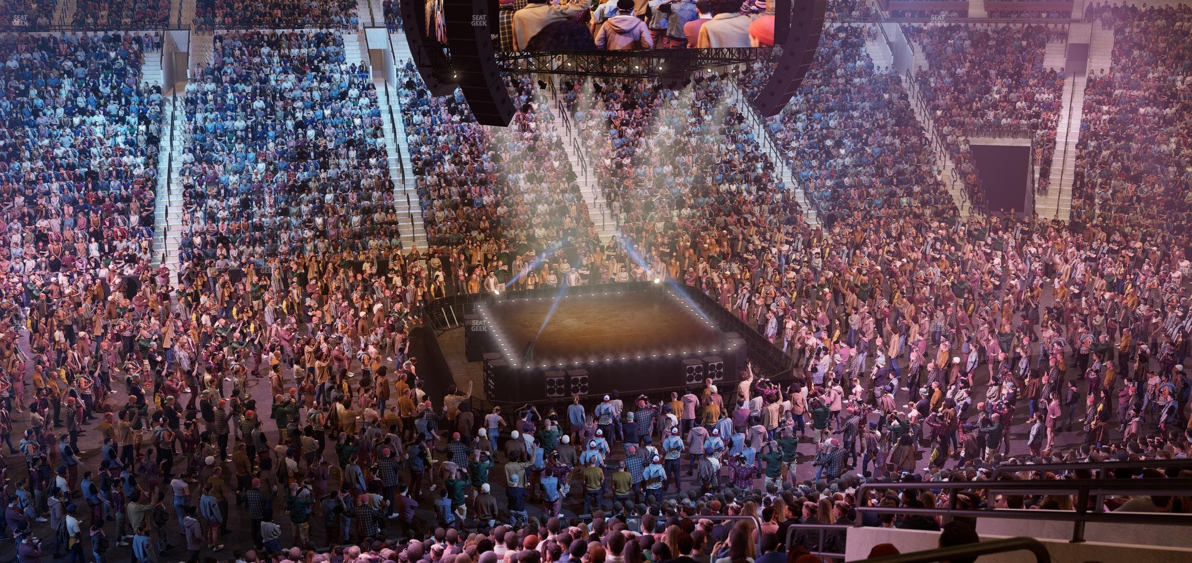 Xfinity Mobile Arena - Section C 12 W Seat View