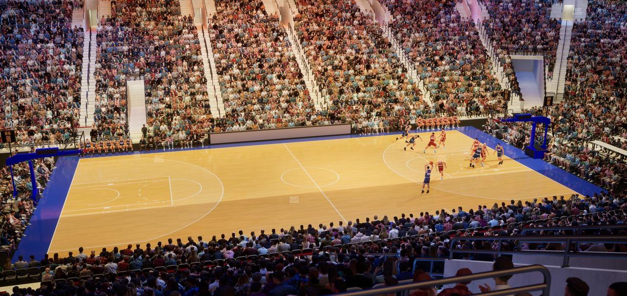 Xfinity Mobile Arena - Section C 12 W Seat View