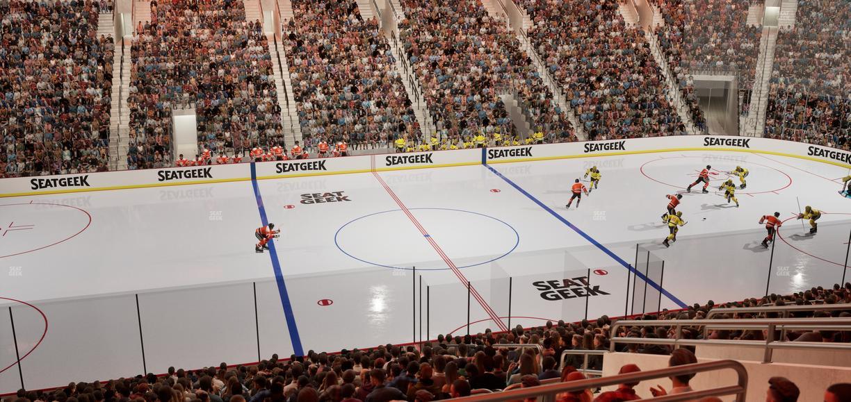 Xfinity Mobile Arena - Section C 12 W Seat View
