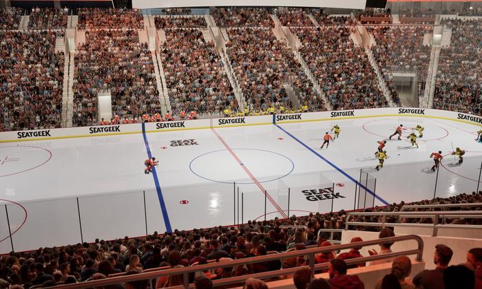 Xfinity Mobile Arena - Section C 12 W Seat View