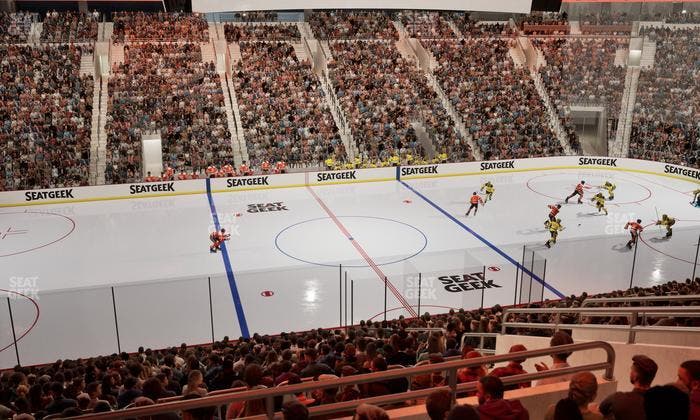 Xfinity Mobile Arena - Section C 12 W Seat View