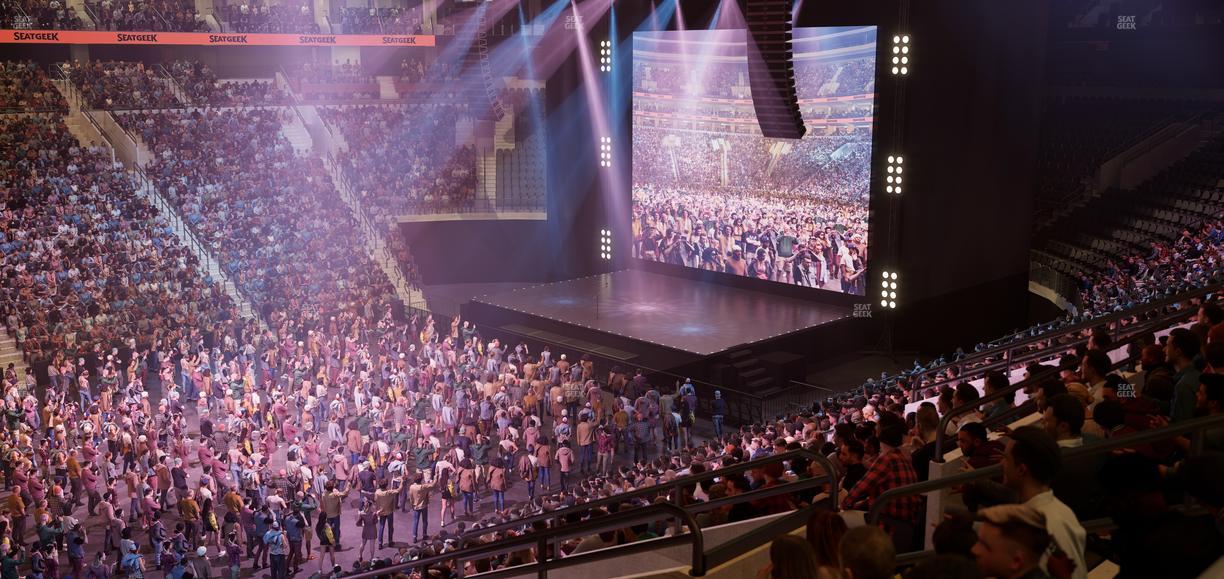 Xfinity Mobile Arena - Section C 12 W Seat View