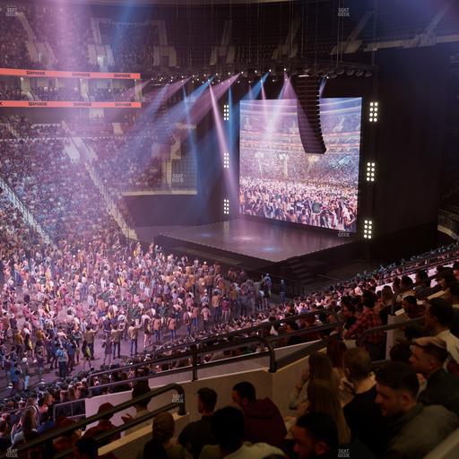 Xfinity Mobile Arena - Section C 12 W Seat View