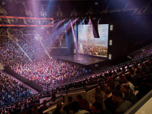 Xfinity Mobile Arena - Section C 12 W Seat View