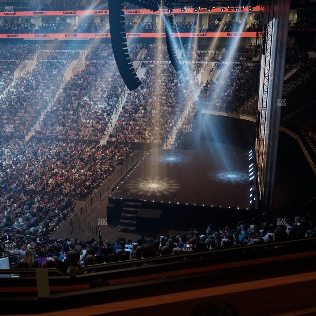 Xfinity Mobile Arena - Section C 16 W Seat View