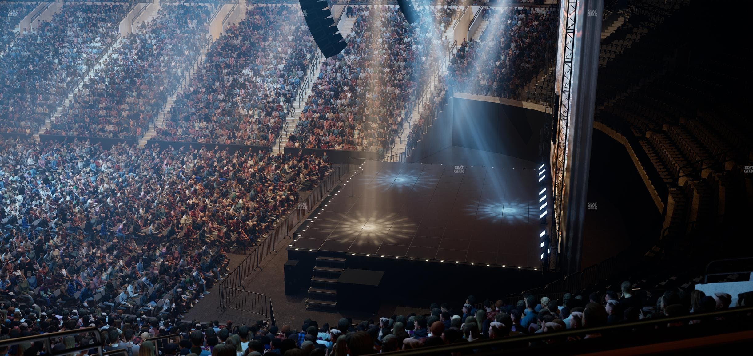Xfinity Mobile Arena - Section C 16 W Seat View