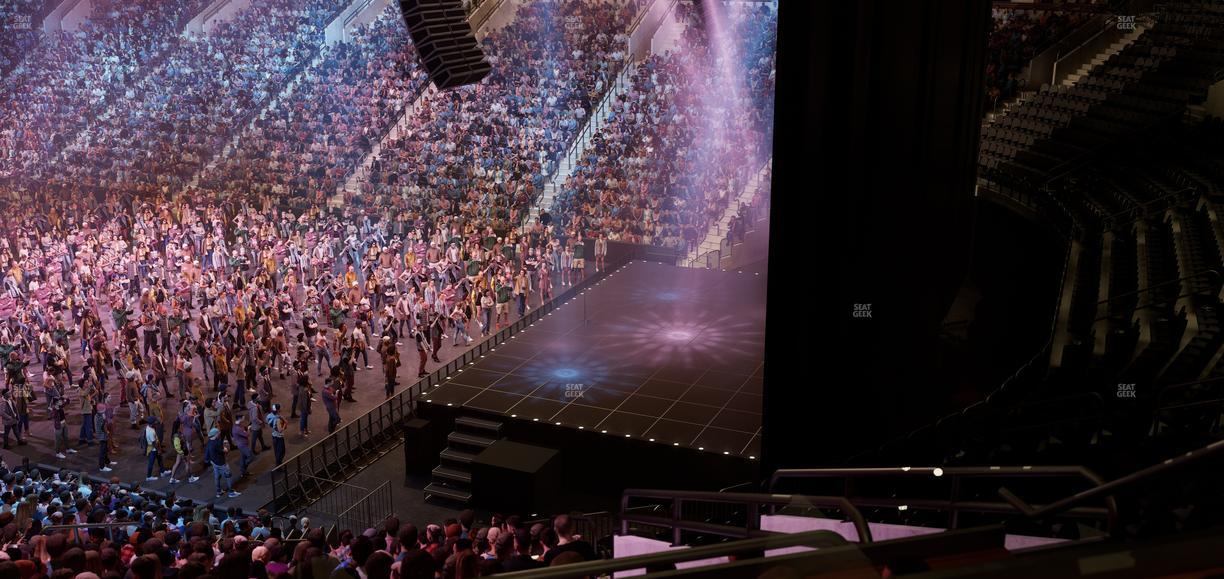 Xfinity Mobile Arena - Section C 16 W Seat View