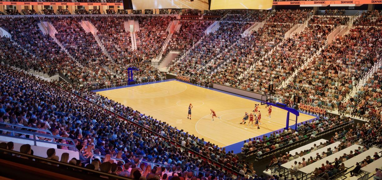 Xfinity Mobile Arena - Section C 16 W Seat View