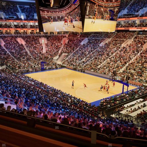 Xfinity Mobile Arena - Section C 16 W Seat View