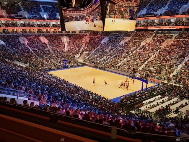 Xfinity Mobile Arena - Section C 16 W Seat View