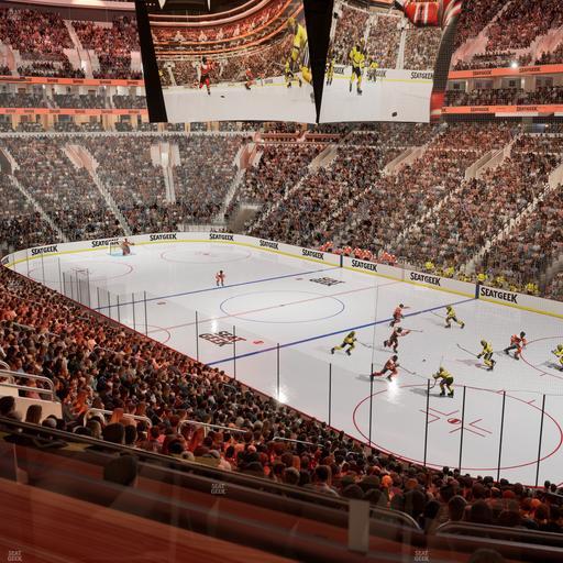 Xfinity Mobile Arena - Section C 16 W Seat View
