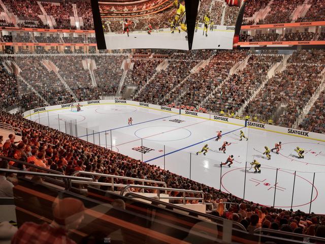 Xfinity Mobile Arena - Section C 16 W Seat View