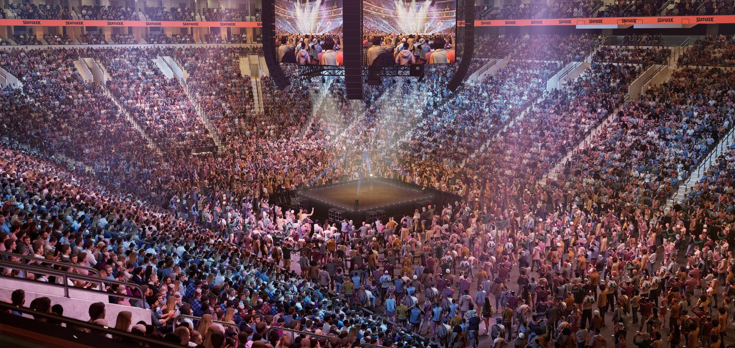 Xfinity Mobile Arena - Section C 16 W Seat View