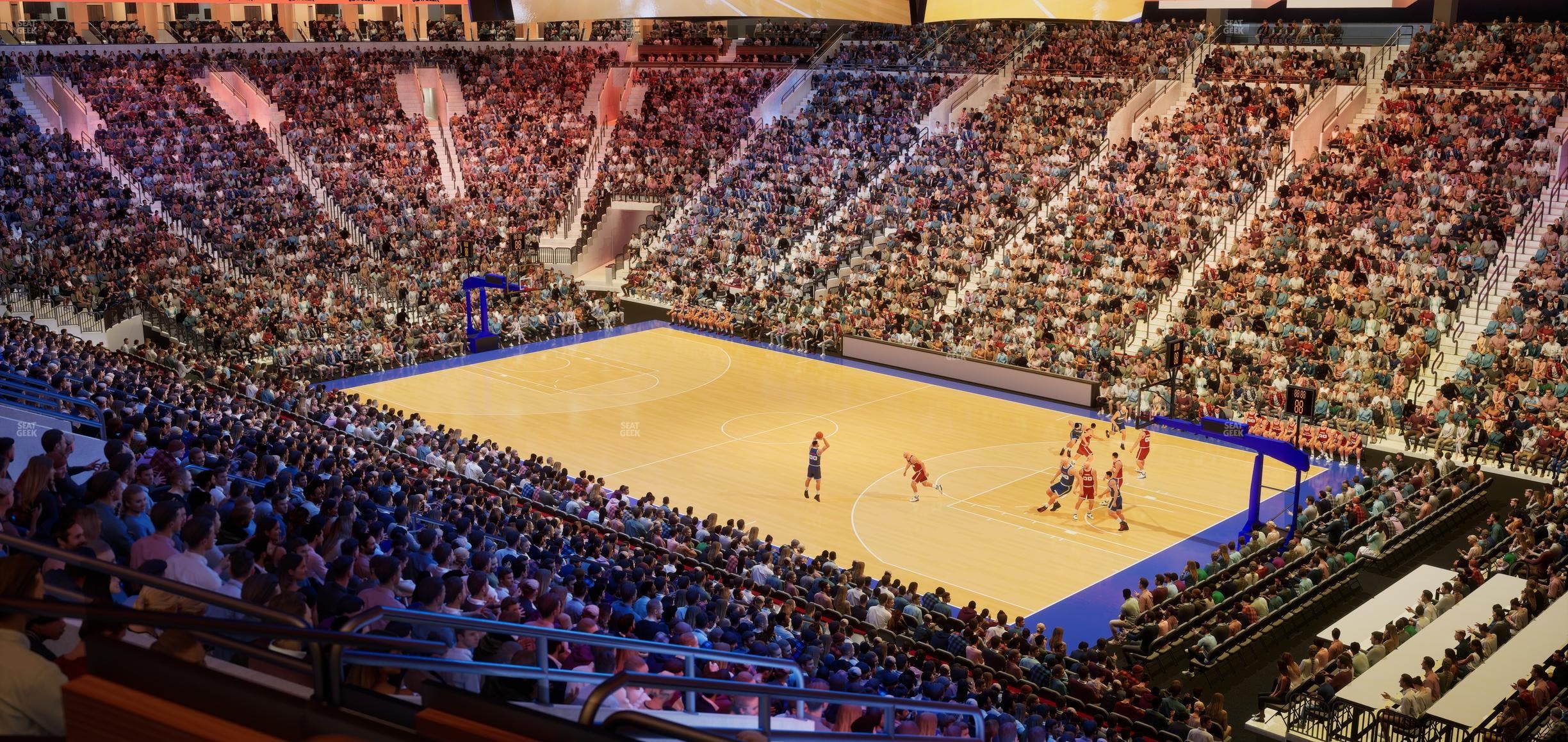 Xfinity Mobile Arena - Section C 16 W Seat View