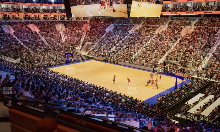 Xfinity Mobile Arena - Section C 16 W Seat View