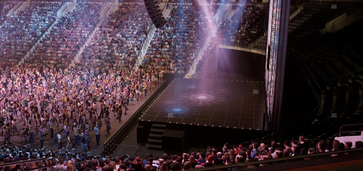 Xfinity Mobile Arena - Section C 16 W Seat View