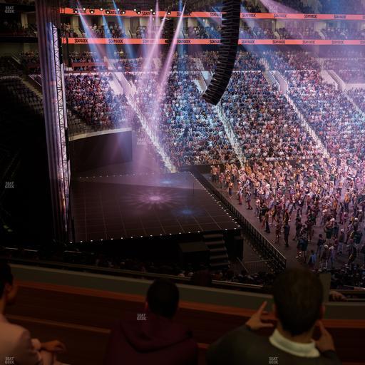 Xfinity Mobile Arena - Section C 22 W Seat View