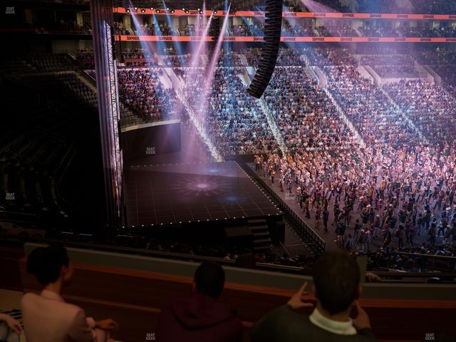 Xfinity Mobile Arena - Section C 22 W Seat View