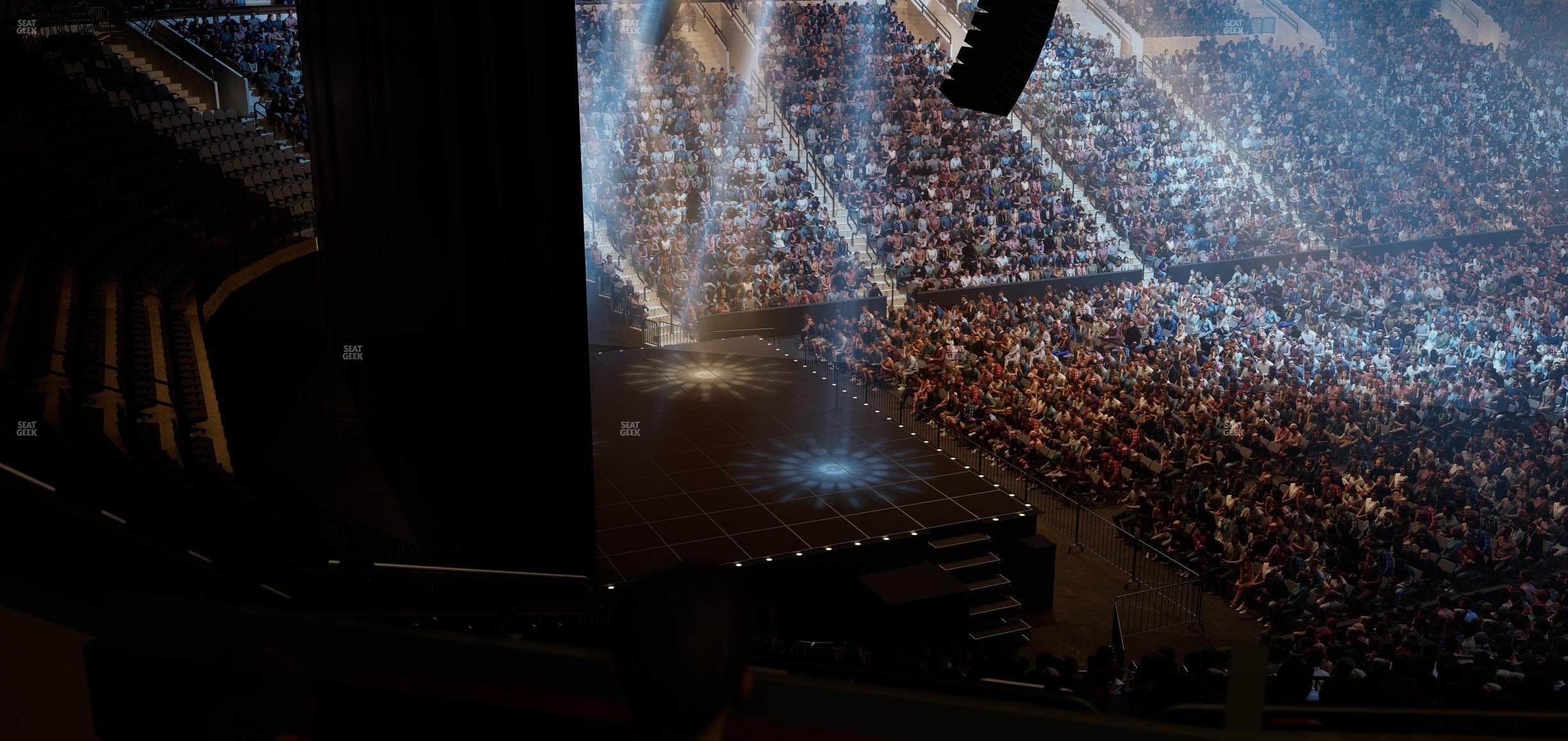 Xfinity Mobile Arena - Section C 22 W Seat View