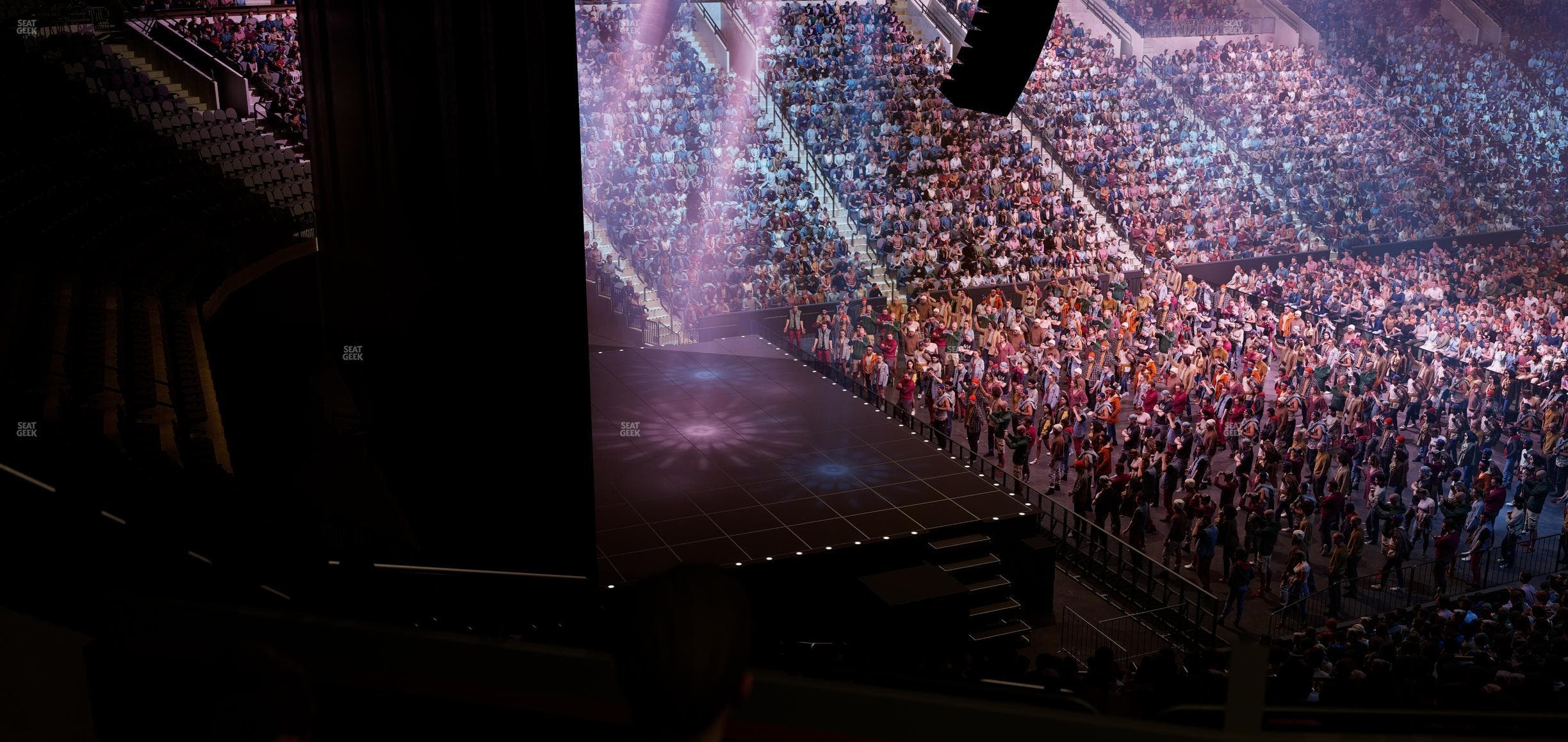 Xfinity Mobile Arena - Section C 22 W Seat View