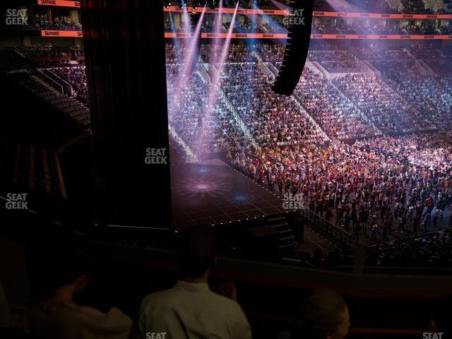 Xfinity Mobile Arena - Section C 22 W Seat View