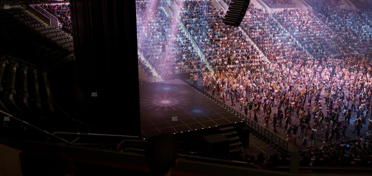 Xfinity Mobile Arena - Section C 22 W Seat View