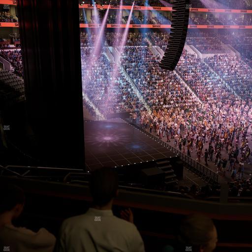 Xfinity Mobile Arena - Section C 22 W Seat View