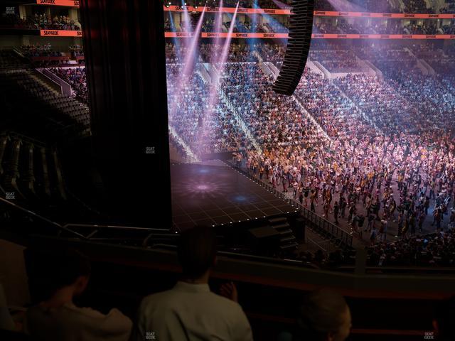 Xfinity Mobile Arena - Section C 22 W Seat View