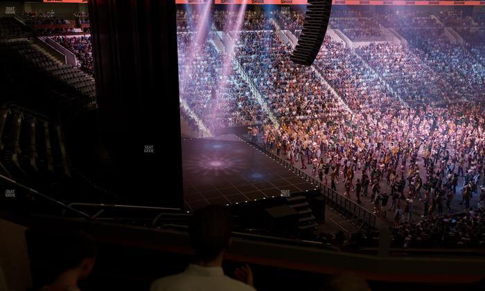 Xfinity Mobile Arena - Section C 22 W Seat View