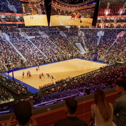 Xfinity Mobile Arena - Section C 22 W Seat View