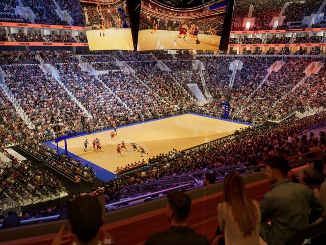 Xfinity Mobile Arena - Section C 22 W Seat View