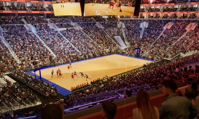 Xfinity Mobile Arena - Section C 22 W Seat View