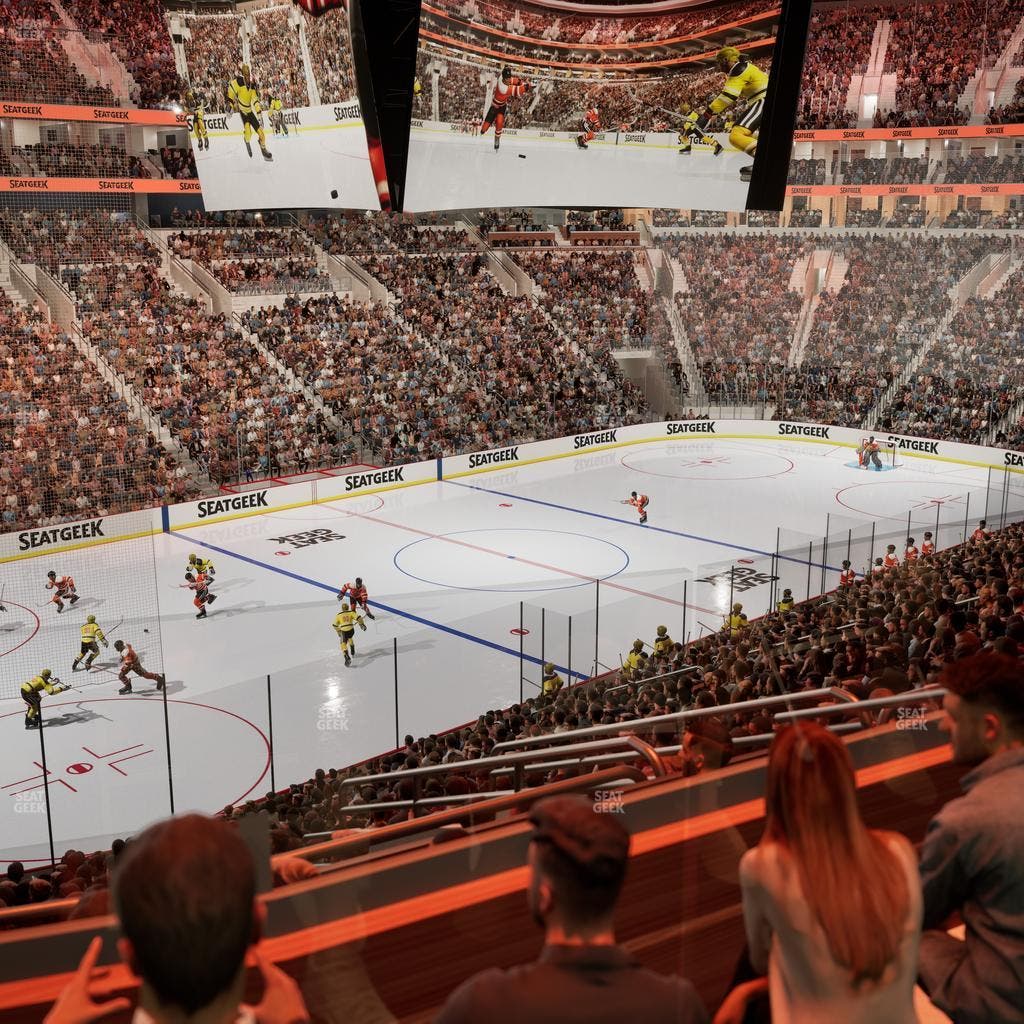 Xfinity Mobile Arena - Section C 22 W Seat View