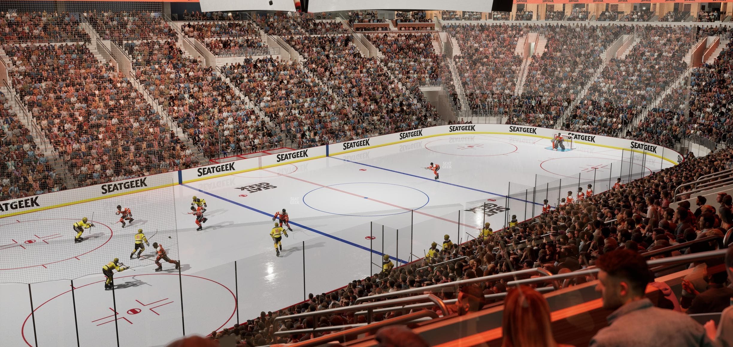 Xfinity Mobile Arena - Section C 22 W Seat View