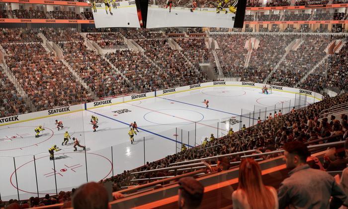 Xfinity Mobile Arena - Section C 22 W Seat View
