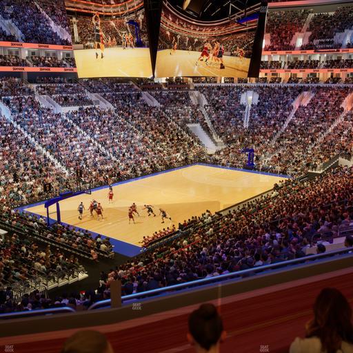 Xfinity Mobile Arena - Section C 22 W Seat View