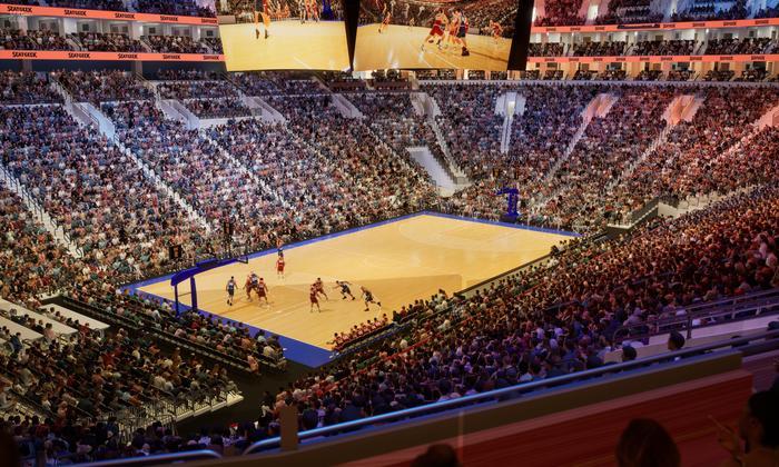 Xfinity Mobile Arena - Section C 22 W Seat View