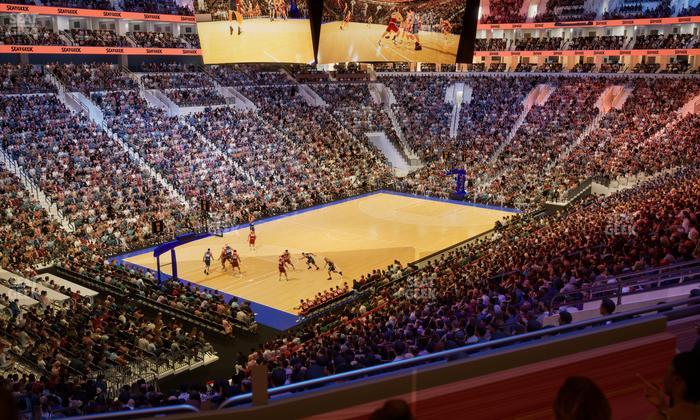 Xfinity Mobile Arena - Section C 22 W Seat View