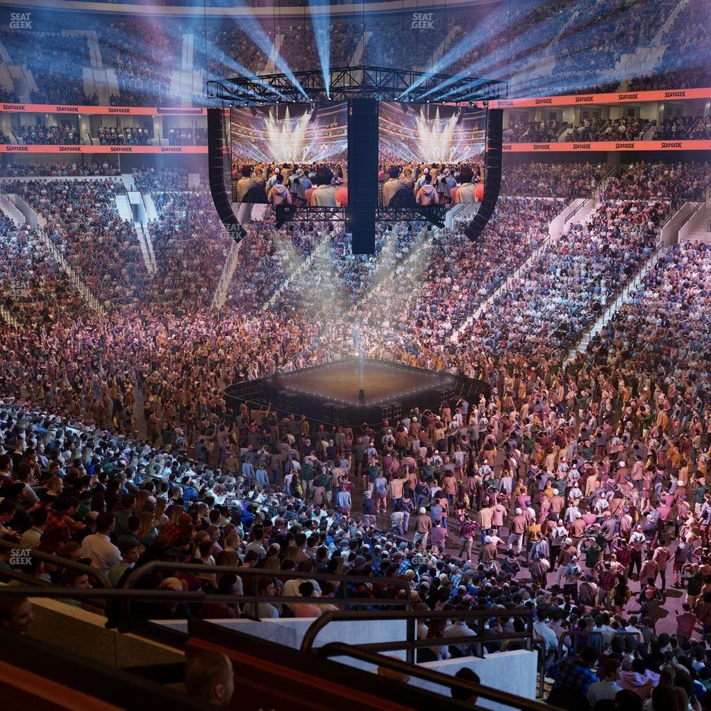 Xfinity Mobile Arena - Section C 4 W Seat View