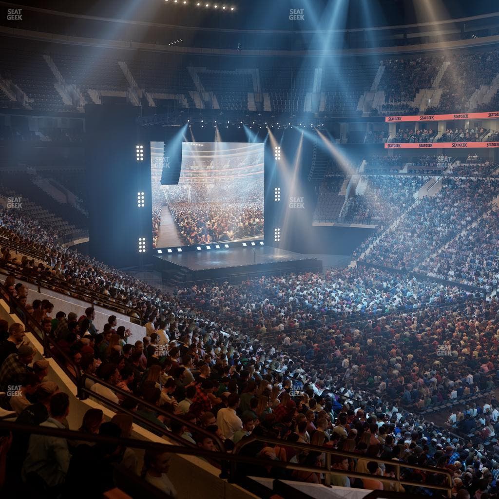 Xfinity Mobile Arena - Section C 4 W Seat View