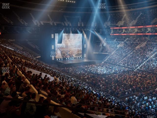 Xfinity Mobile Arena - Section C 4 W Seat View
