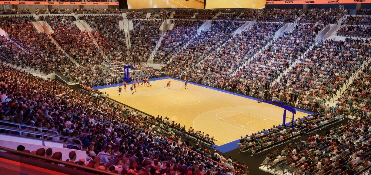 Xfinity Mobile Arena - Section C 4 W Seat View