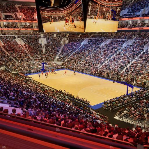 Xfinity Mobile Arena - Section C 4 W Seat View