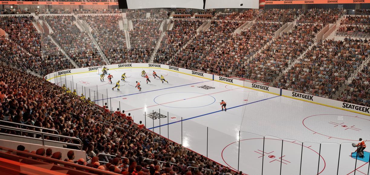 Xfinity Mobile Arena - Section C 4 W Seat View