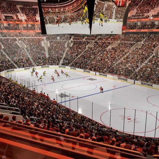 Xfinity Mobile Arena - Section C 4 W Seat View