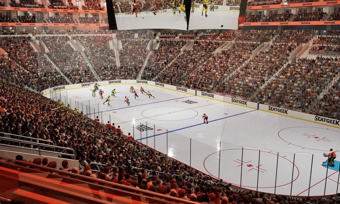 Xfinity Mobile Arena - Section C 4 W Seat View