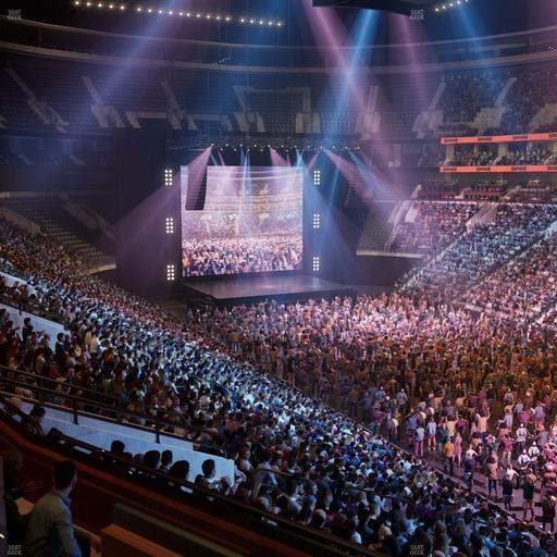 Xfinity Mobile Arena - Section C 4 W Seat View